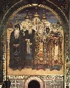 Viktor Vasnetsov Russian Saints oil on canvas